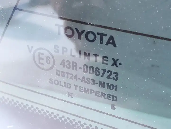 Toyota Avensis T250 (2006 - 2009) AS3 Заднее боковое стекло — фото 2