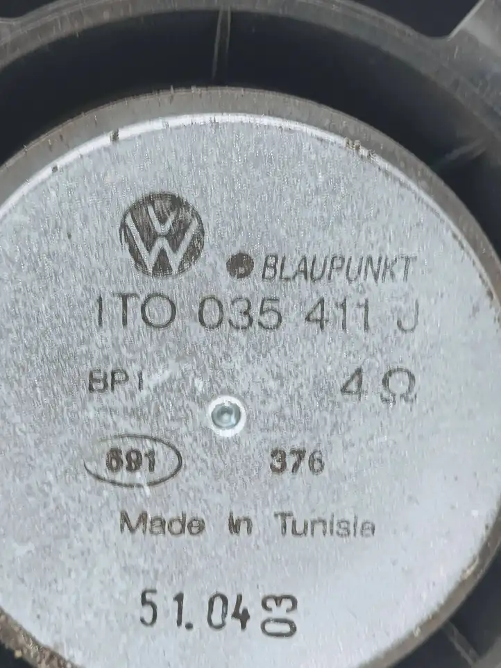 Volkswagen Touran I (2003 - 2010) 1t0035411j Динамики передних дверей — фото 4