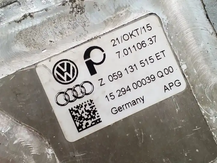 Volkswagen Touareg I (2002 - 2010) 059131515ET Охладитель клапана EGR — фото 7