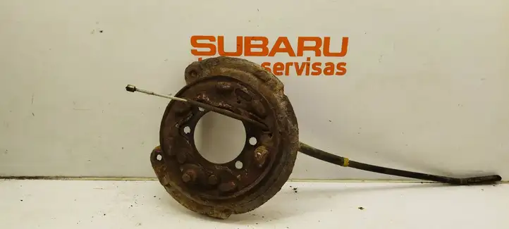 Subaru Legacy (2003 - 2009) Защитный кожух заднего тормозного диска — фото 1