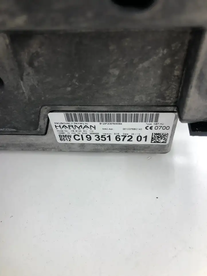 Mini One Cooper F56 F55 (2012 - 2022) 9351672 Магнитола / мультимедийная система — фото 7
