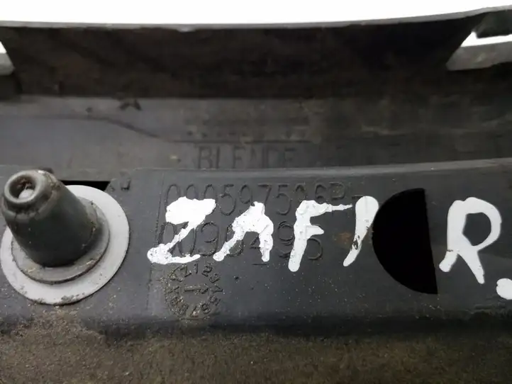 Opel Zafira A (1999 - 2003) 090597596 Угловая часть заднего бампера — фото 2