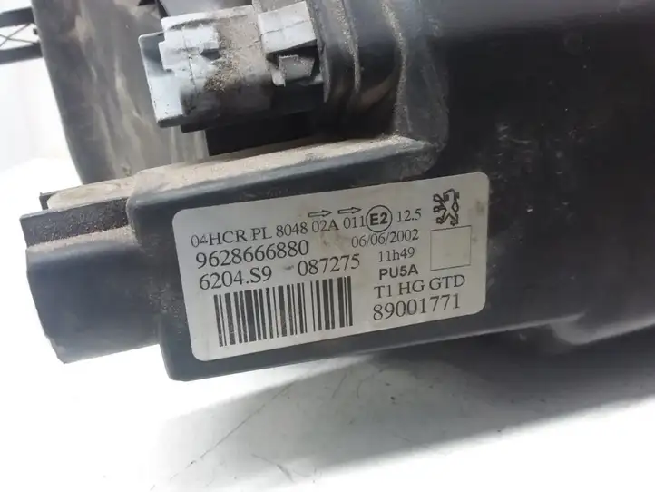 Peugeot 206 (1998 - 2012) 9628666880 Передняя фара — фото 3