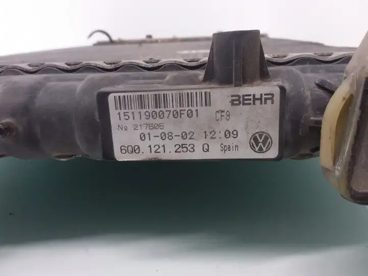 Seat Ibiza III (6L) (2002 - 2008) 6Q0121253Q Радиатор охлаждающей жидкости двигателя — фото 6