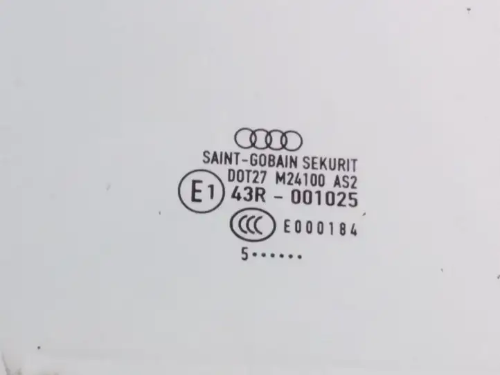 Audi A4 S4 B7 8E 8H (2004 - 2009) Стекло передней двери — фото 2
