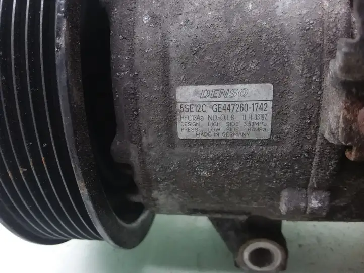 Toyota Avensis T250 (2006 - 2009) 4472601742 Компрессор (насос) кондиционера воздуха — фото 4