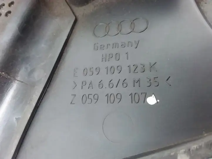 Audi A6 S6 C5 4B (2001 - 2004) 059109123K Защита ремня ГРМ — фото 3