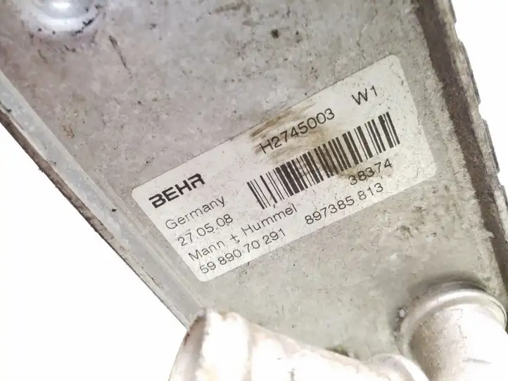 Opel Astra H (2004 - 2009) 5989070291 Кронштейн масляного фильтра — фото 4