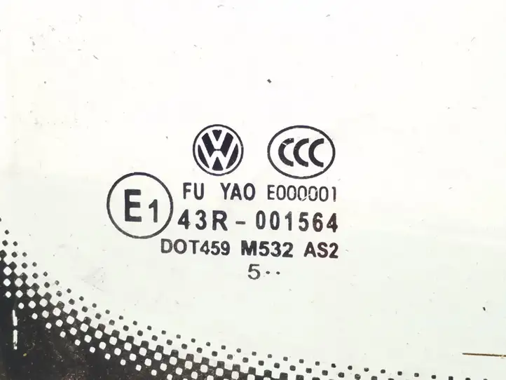 Volkswagen Touran I (2003 - 2010) AS2 Заднее боковое стекло — фото 2
