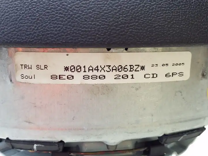 Audi A4 S4 B7 8E 8H (2004 - 2009) 8E0880201CD Подушка безопасности руля — фото 2
