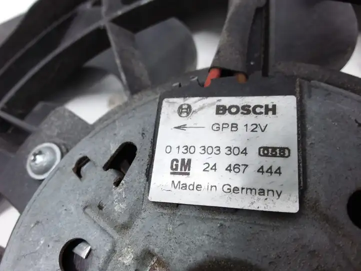 Opel Astra H (2004 - 2009) 0130303304 Электровентилятор радиатора — фото 3