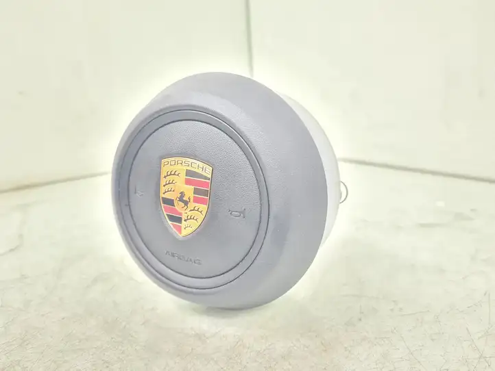 Porsche Taycan 9J1 (2019 - ) 9J1880201D Подушка безопасности руля — фото 3