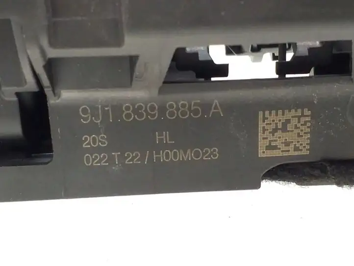 Porsche Taycan 9J1 (2019 - ) 9J1839885A Наружная ручка задней двери — фото 3