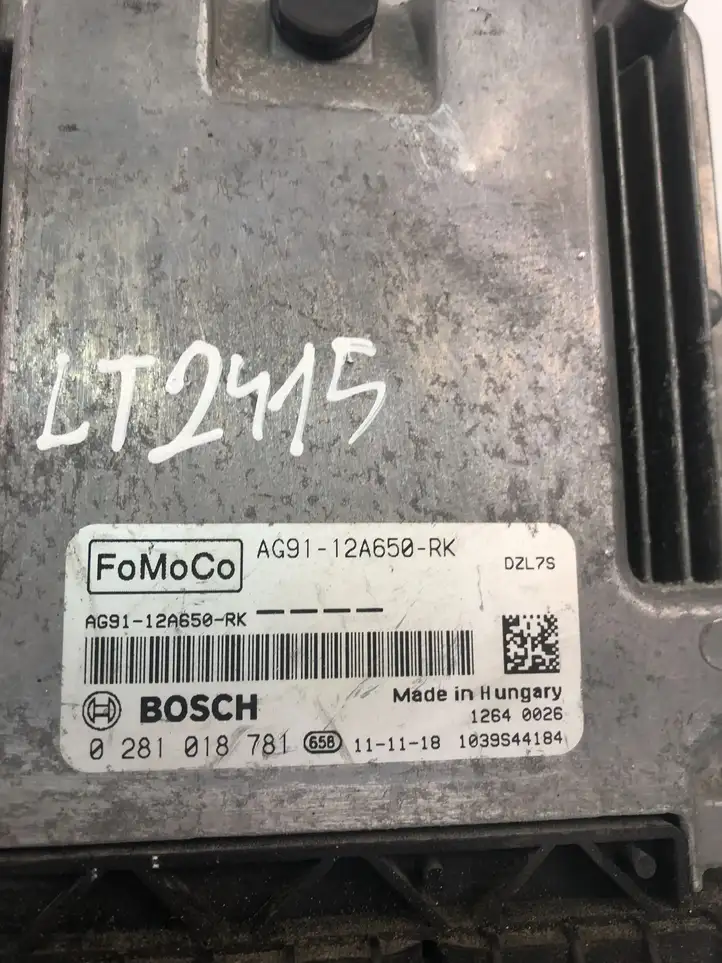 Ford Galaxy (2010 - 2015) 0281018781 Блок управления двигателем (ECU) — фото 4