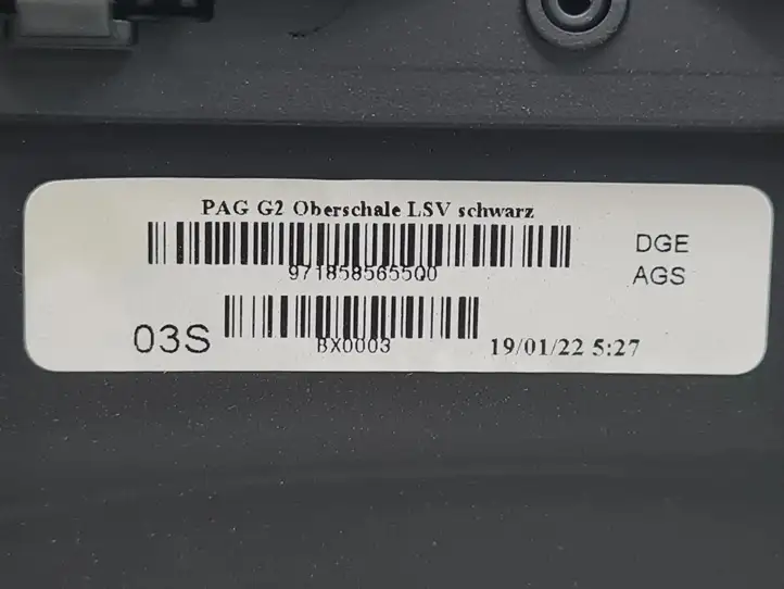 Porsche Taycan 9J1 (2019 - ) 9J1854397A Отделка внутренней панели салона — фото 6