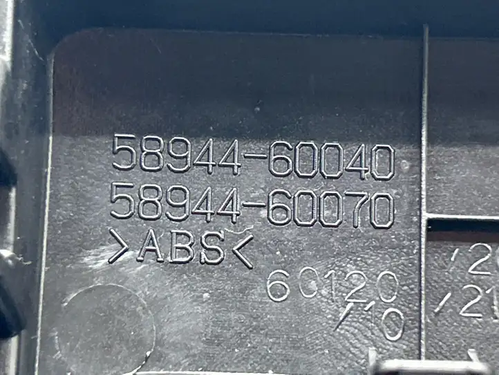 Toyota Land Cruiser (J150) (2009 - ) 5894460040 Задний воздушный дефлектор — фото 9