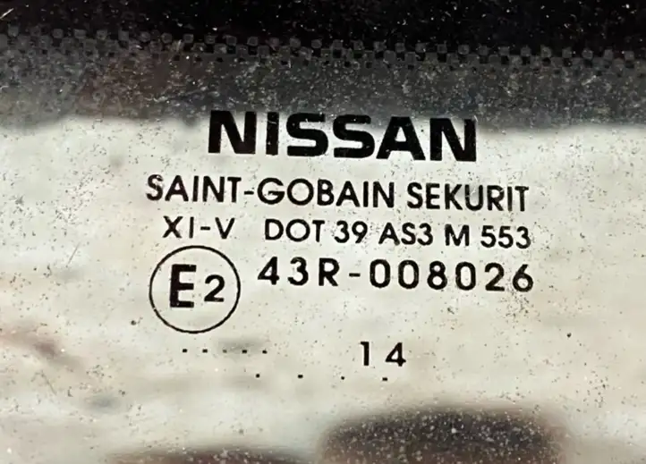 Nissan Qashqai (2013 - 2017) 43R008026 Стекло люка — фото 8