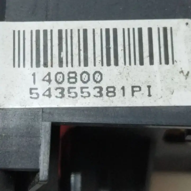Nissan Almera (2000 - 2006) 54355381P1 Включатель циркуляции воздуха — фото 9