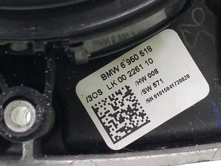 BMW 5 E60 E61 (2004 - 2010) 6950518 Контактное кольцо SRS — фото 2