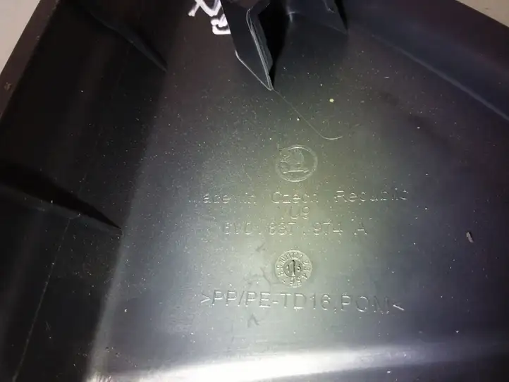Skoda Fabia Mk3 (NJ) (2015 - 2021) 6V0837974A Прочая отделка передней двери — фото 3