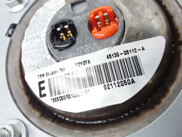 Toyota Avensis T250 (2006 - 2009) 4513005112 Подушка безопасности руля — фото 3