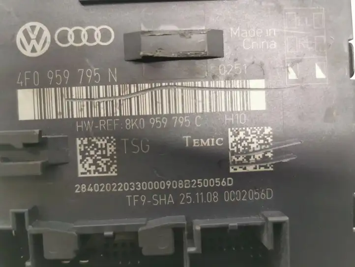 Audi A4 S4 B8 8K (2007 - 2011) 8K0959795C Блок управления дверью — фото 5