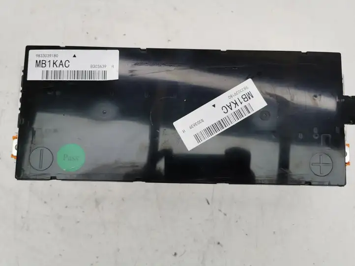 Citroen C4 (2016 - ) 9833039180 Модуль аккумуляторной батареи гибридного автомобиля / электромобиля — фото 6
