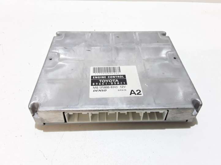 8966105A21 Toyota Avensis T250 Galios (ECU) modulis