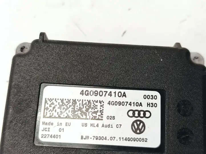 Audi A6 C7 (2011 - 2014) 4G0907410A Пульт управления воротами — фото 4