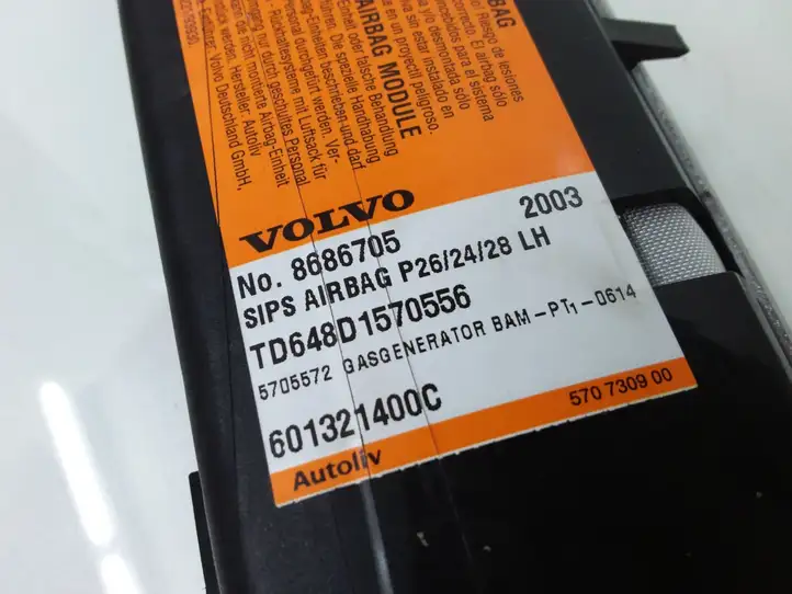 Volvo V70 (2000 - 2004) 8686705 Подушка безопасности сиденья — фото 3