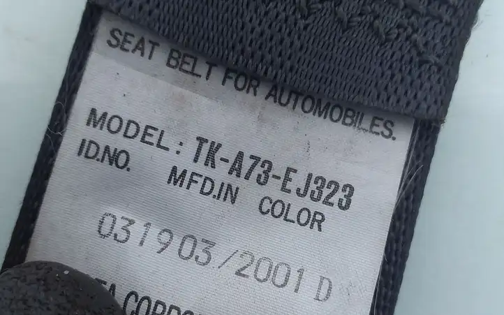 Honda Civic (2001 - 2005) TJ520316BMR Передний ремень безопасности — фото 10
