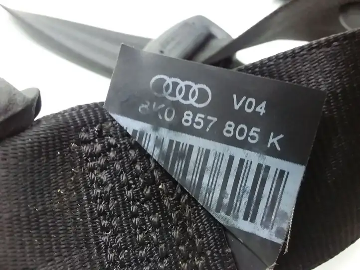 Audi A4 S4 B8 8K (2007 - 2011) 8K0857805K Задний ремень безопасности — фото 3