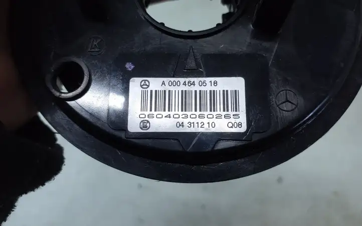 Mercedes-Benz E W211 (2002 - 2009) A0004640518 Контактное кольцо SRS — фото 4