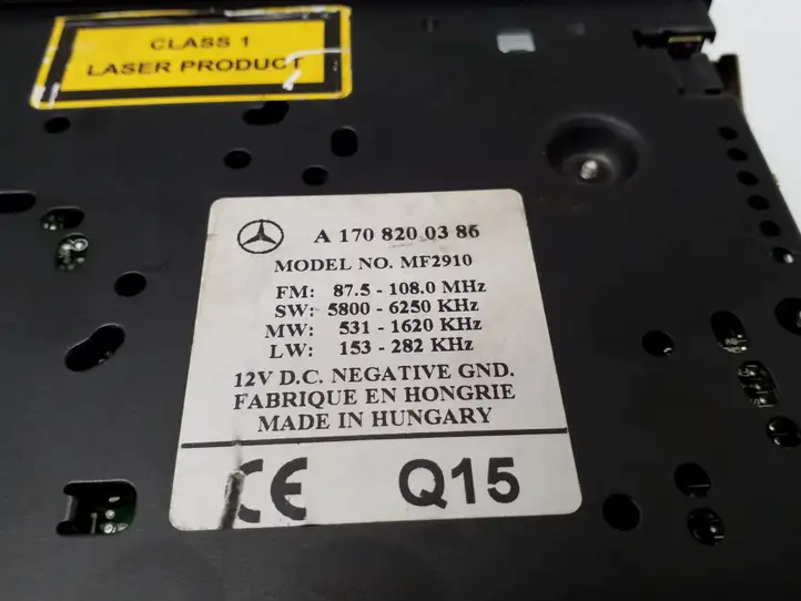 Mercedes-Benz ML W163 (1997 - 2005) A1708200386 Магнитола / мультимедийная система — фото 4