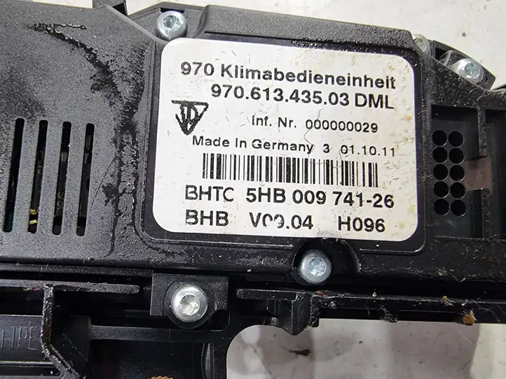 Porsche Panamera (970) (2009 - 2013) 97065320332 Блок кнопок на панели — фото 4