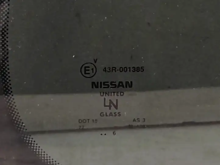 Nissan Pathfinder R51 (2005 - 2012) 43R001385 Заднее боковое стекло — фото 5