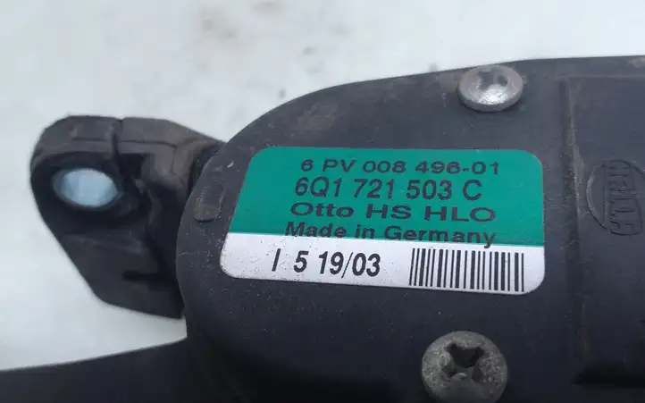 Volkswagen Polo (2001 - 2005) 6Q1721503C Педаль акселератора — фото 3