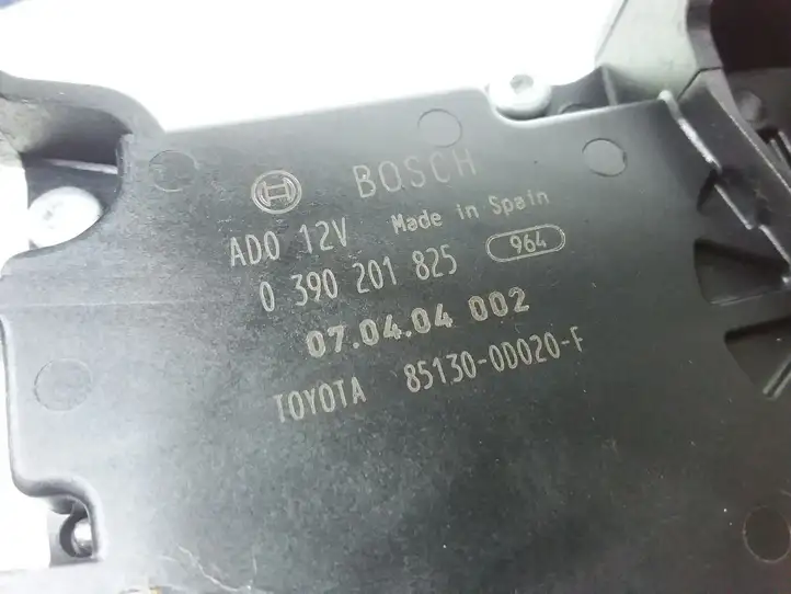 Toyota Yaris (2005 - 2009) 0390201825 Двигатель стеклоочистителя заднего стекла — фото 3