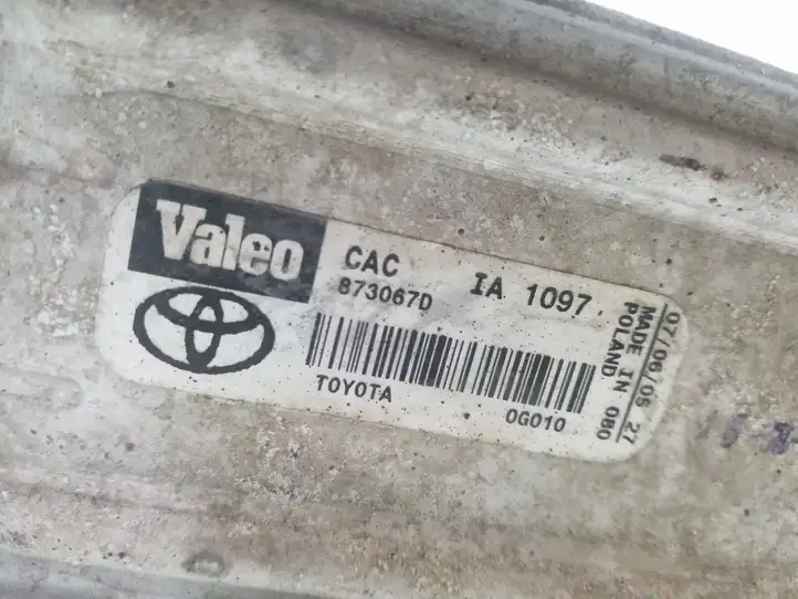 Toyota Avensis T250 (2003 - 2006) 873067D Интеркулер — фото 4