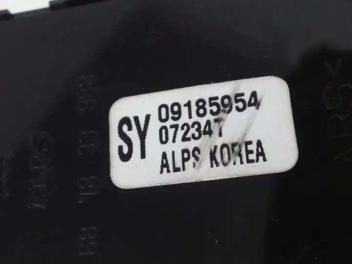 Opel Vectra C (2005 - 2009) 09185954 Блок кнопок стеклоподъемников — фото 3