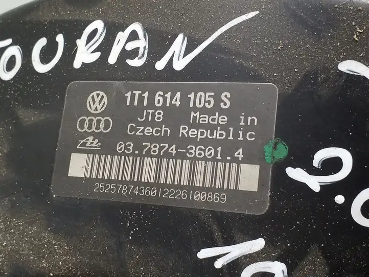 Volkswagen Touran I (2003 - 2010) 1T1614105S Вакуумный усилитель тормозов — фото 9