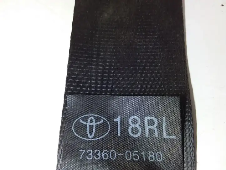 Toyota Avensis T270 (2009 - 2012) 7336005180 Задний ремень безопасности — фото 3