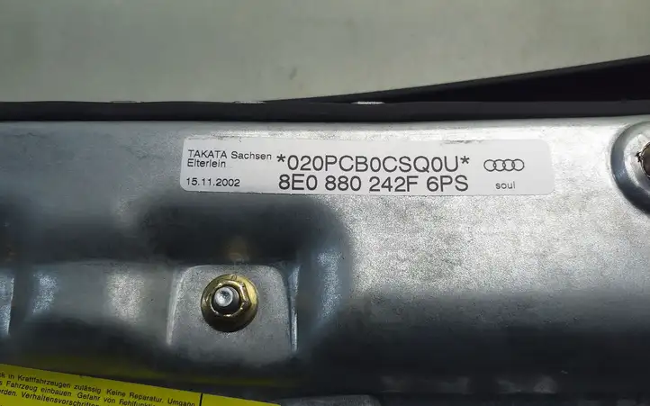 Audi A4 S4 B6 8E 8H (2000 - 2006) 8E0880242F Подушка безопасности сиденья — фото 3
