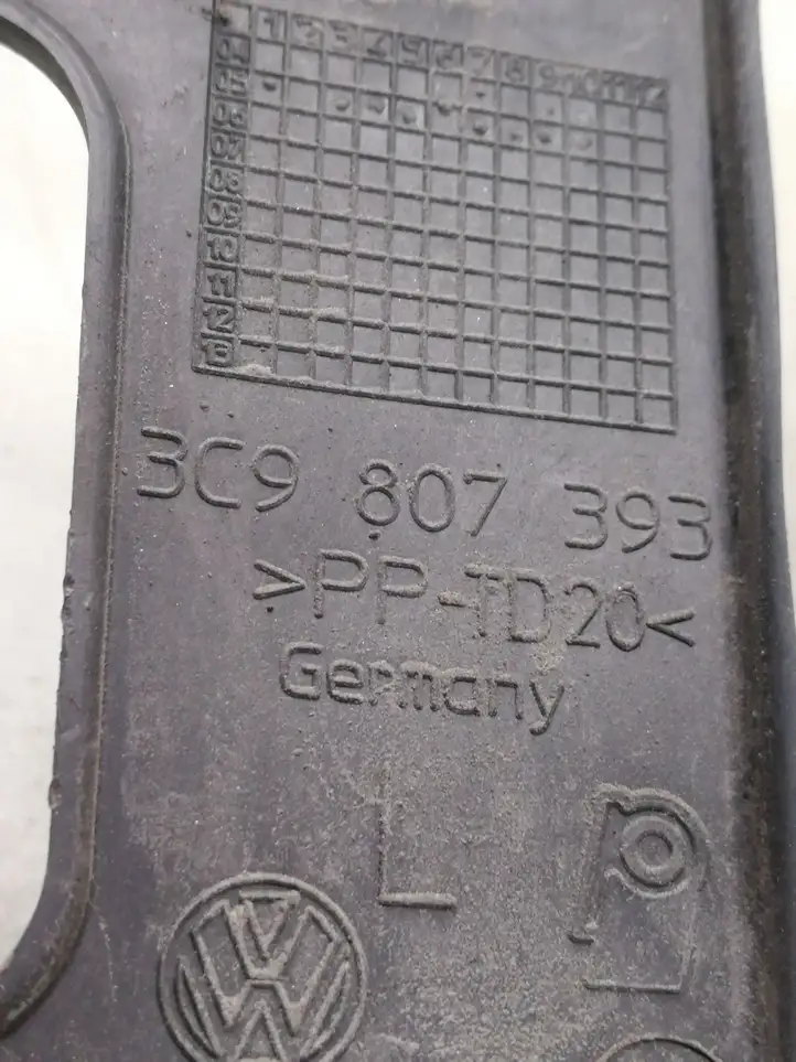 (2005 - 2010) 3C9807393 Кронштейн заднего бампера — фото 3