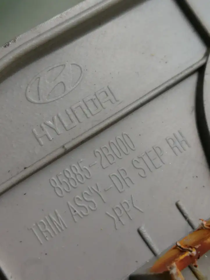 Hyundai Santa Fe (2005 - 2009) 858812B000 Внутренняя отделка переднего порога — фото 5