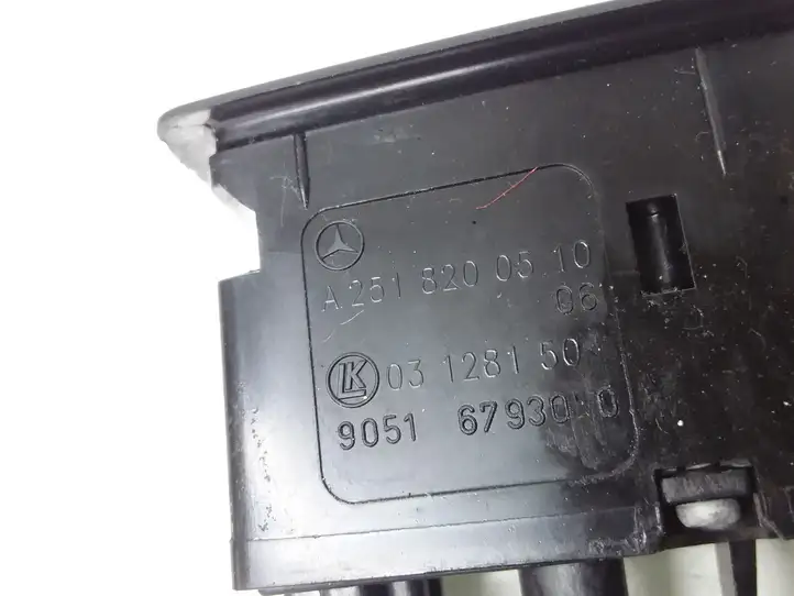 Mercedes-Benz R W251 (2005 - 2013) A2518200510 Блок кнопок стеклоподъемников — фото 3