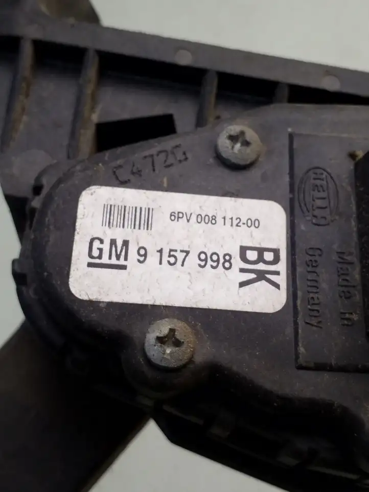 Opel Astra G (1998 - 2004) 9157998 Педаль акселератора — фото 3