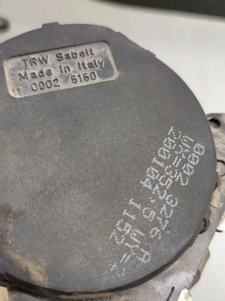 Fiat Ducato (2002 - 2006) 00023276A Задний ремень безопасности — фото 5