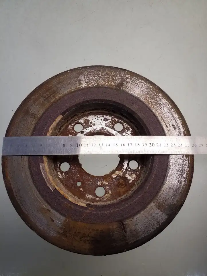Opel Astra G (1998 - 2004) Тормозной диск передний — фото 4