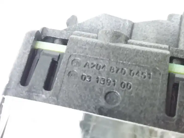 Mercedes-Benz C W204 (2007 - 2014) A2048700451 Блок кнопок стеклоподъемников — фото 3